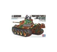 Modellino Carro Panther Tipo G Tardi TAMIYA 35176 1:3 5 Modellino Char Promo