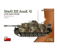 Modellino Carro Stug III Ausf. G Late Miag Prod MiniArt 72112 1:72 Char