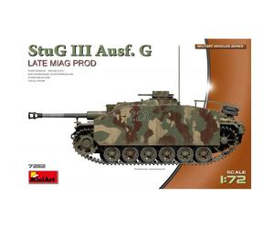 Modellino Carro Stug III Ausf. G Late Miag Prod MiniArt 72112 1:72 Char