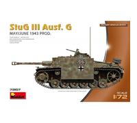 Modellino Carro Stug III Ausf. G May/June 1943 Prod. MiniArt 72107 1:72