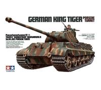 Modellino Carro Tedesco King Tiger Porsche Torretta TAMIYA 35169 1:3 5 Char