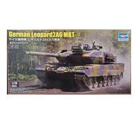 Modellino Carro Tedesco Leopardo 2 A6 Mbt TRUMPETER 00966 1:16 Char Promo