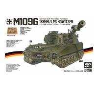 Modellino Carro Tedesco Self-Propelled Howitzer M109g 155mm/l23 AFV CLUB