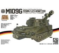 Modellino Carro Tedesco Self-Propelled Howitzer M109g 155mm/l23 AFV CLUB