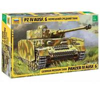 Modellino Carro Tedesco Tank Panzer IV - Ausf. G ZVEZDA 3674 1:3 5 Char Pro