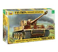 Modellino Carro Tiger I Ausf E Tedesco Heavy Warbeast Tank ZVEZDA 3646 1:3 5 Pr