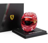 MODELLINO CASCO MINI HELMET 1:5 F1 LOOKSMART FERRARI SF-24 SAINZ MESSICO GP 2024