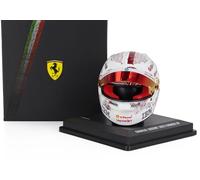MODELLINO CASCO MINI HELMET F1 1:5 LOOKSMART FERRARI SF-25 LECLERC CHINA GP 2025