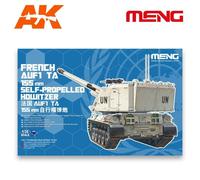 Modellino Char Auf1 Ta 155 MM Self-Propelled Howitzer French MENG Ts-024 1/