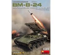 Modellino Char Bm-8-24 Self-Propelled Rocket Launcher MiniArt 35234 1:3 5