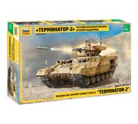Modellino Char Bmpt-72 Terminator-2 Russian Fire Supporto Combat Con ZVEZDA 36