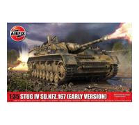 Modellino Char Carroarmato IV Sd.kfz.167 (Early Version) AIRFIX a1377 1:3 5 Ch