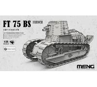 Modellino Char French FT 75 BS MENG ts-059 1:3 5 Promo