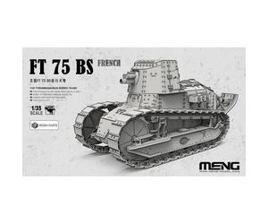 Modellino Char French FT 75 BS MENG ts-059 1:3 5 Promo