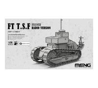 Modellino Char French FT T. S. F. Radio Version MENG ss-021 1:3 5 Per