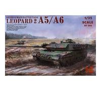 Modellino Char Leopardo 2 A5/a6 Border MODEL Bt-002 1/35ème Promo