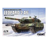 Modellino Char Leopardo 2 A6 Tedesco Mano Battle Tank MENG ts-055 1:3 5 C