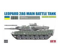 Modellino Char Leopardo 2a6 Mano Battle Tank Edizione Limitata RYE FIELD MODEL