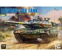 Modellino Char Leopardo 2a6 " Ucraina " Border MODEL bt-031 1:3 5