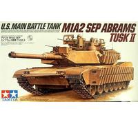 Modellino Char M1a2 Sep Abrams Tusk II TAMIYA 35326 1:3 5 Promo