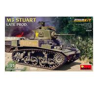 Modellino Char M3 Stuart Late Prod. Interior Kit MiniArt 35429 1:3 5 Ch