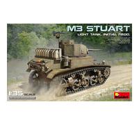 Modellino Char M3 Stuart Light Tank, Iniziale Prod. MiniArt 35425 1:3 5