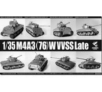Modellino Char M4a3 (76) W Vvss Late ASUKA MODEL 35-043 1/35ème Pro