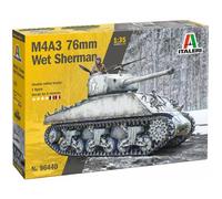 Modellino Char M4a3 76mm Wet Sherman ITALERI 96440 1:3 5 Promo