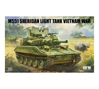 Modellino Char M551 Light Tank Sheridan Vietnam Guerra RYE FIELD MODEL 5142 1:3