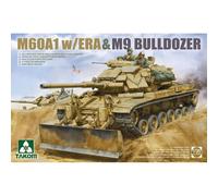 Modellino Char M60a1 W/Era & M9 Bulldozer TAKOM 2142 1:3 5 Promo