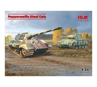 Modellino Char Panzerwaffe Acciaio Cats ICM ds3524 1:3 5 Promo