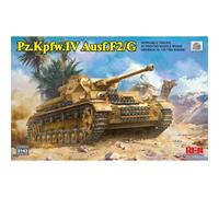 Modellino Char Pz.kpfw.iv Ausf.f2/G W/ Gel Tracks RYE FIELD MODEL 5143 1:3 5