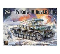 Modellino Char Pz.kpfw. Iv Ausf. G Media "kharkov 1943" confine Modello bt-033 1
