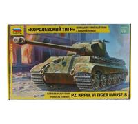 Modellino Char Pz. Kpfw. VI Tiger II Ausf. B (Porsche Torretta) Tedesco Per Tank