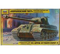 Modellino Char Pz. Kpfw. VI Tiger II Ausf. B (Porsche Torretta) Tedesco Per Tank