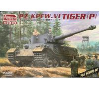 Modellino Char Pz.kpfw.vi Tiger (P) " Truppenübungsfahrzeug " Amusing Hobby