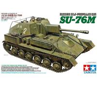 Modellino Char Russian Self-Propelled Gun Su-76m TAMIYA 35348 1:3 5 Cha