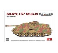 Modellino Char Sd.kfz.167 Stug.iv Early Produzione RYE FIELD MODEL 5060 1/35ème