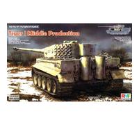 Modellino Char Sd.kfz. 181 Pz.kpfw.vi Ausf. E Tiger I Middle Produzione W/ Full