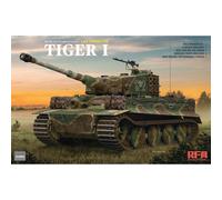 Modellino Char Sd.kfz.181 Pz.kpfw.vi Ausf.e Tiger Late Produzione Rye Field Mod