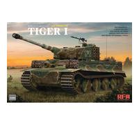Modellino Char Sd.kfz.181 Pz.kpfw.vi Ausf.e Tiger Late Produzione Rye Field Mod