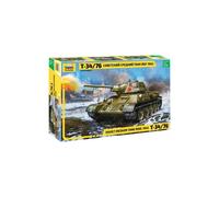 Modellino Char Soviet Medium Tank T-34/76 Mod.1942 ZVEZDA 3686 1:3 5