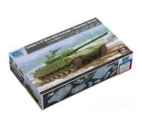 Modellino Char Soviet T-72 Ural Con Kontakt-1 Reactive Armor TRUMPETER