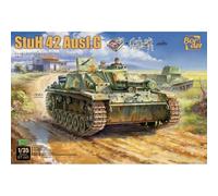 Modellino Char Stuh 42 Ausf. G Early Produzione W/ Full Interior Border MODEL BT