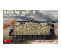 Modellino Char Stuh 42 Ausf. G Mid Prod. Jul-Oct 1943 MiniArt 35385 1:3 5