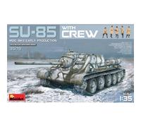 Modellino Char Su-85 Soviet Spg Mod. 1943 W/Crew (Early Prodotto) MiniArt 3517