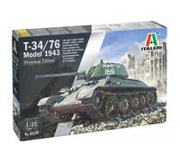 Modellino Char T-34/76 Mod. 1943 Premium Edition ITALERI 6570 1/35ème Ch