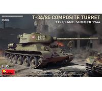 Modellino Char T-34/85 Composito Torretta 112 Plant. Summer 1944 MiniArt 35306