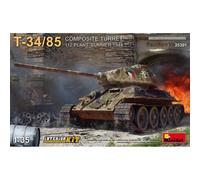 Modellino Char T-34/85 Composito Turret. 112 Plant. Summer 1944 Interni MiniArt