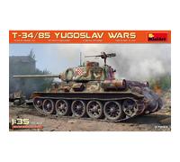 Modellino Char T-34/85 Yugoslav Wars MiniArt 37093 1/35ème Promo